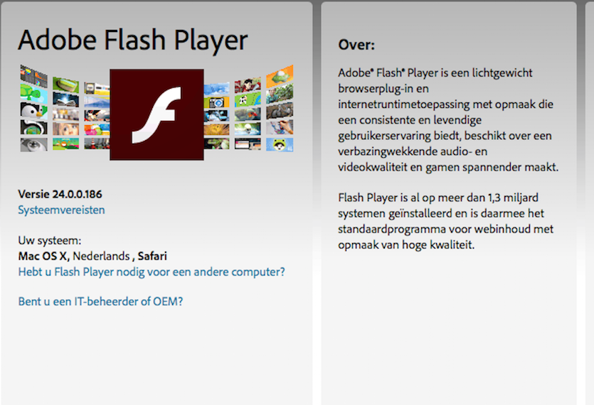 free adobe flashplayer for mac